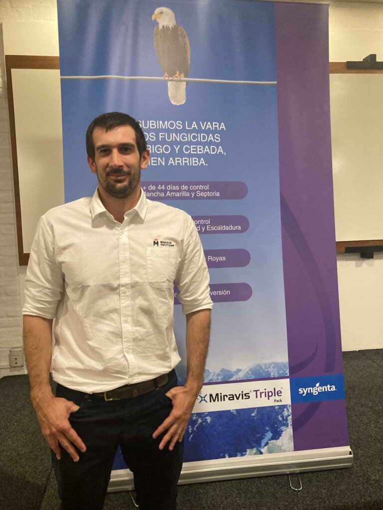 Lee más sobre el artículo Pedro Macció y Cía. y su equipo profundizan en la protección de cultivos