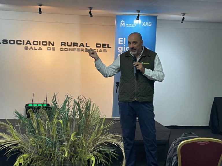 Lee más sobre el artículo Macció presentó la tecnología de drones XAG en la Expo Prado