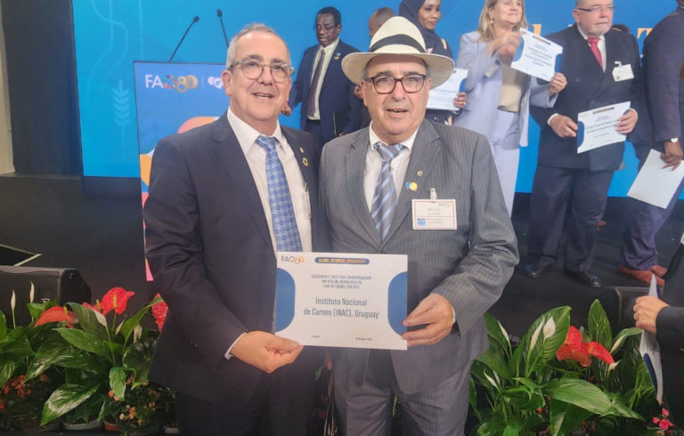 Lee más sobre el artículo La FAO galardona a INAC por su liderazgo en la transformación sostenible de la ganadería