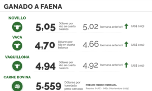 Lee más sobre el artículo Mercado ganadero: La escasa oferta y los feriados marcan el ritmo de la semana