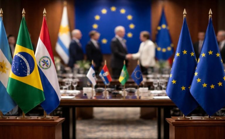 Lee más sobre el artículo Superunión: los gobiernos de Mercosur y la Unión Europea firman un histórico acuerdo comercial