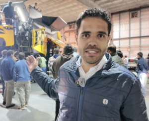 Lee más sobre el artículo Corporación de Maquinaria presentó en Dolores la revolucionaria cosechadora CR11 de New Holland
